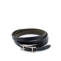 Hermes Behapi Triple Strand Bracelet Black Swift Leather