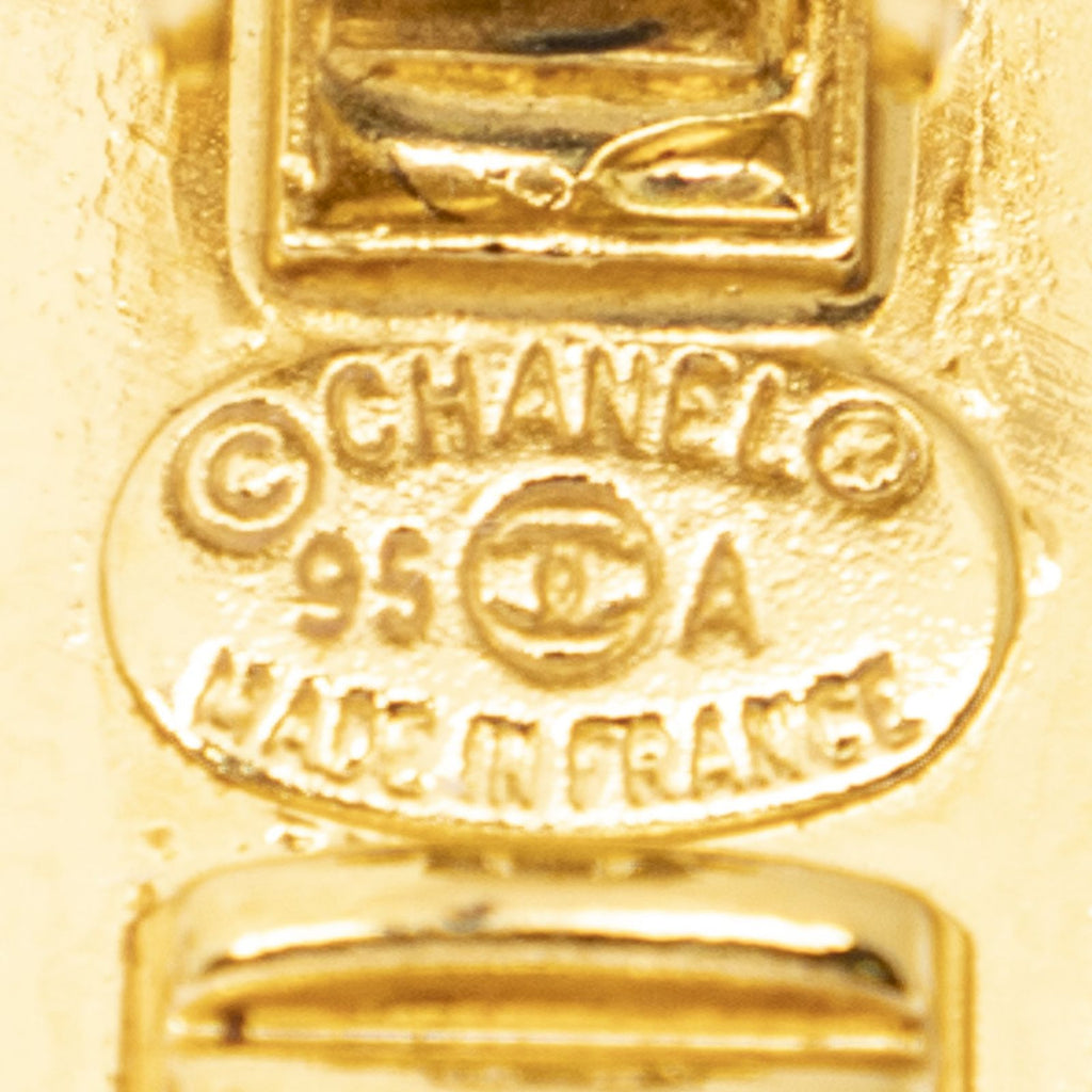 Chanel CC Turnlock Motif Clip on Earrings — view 3