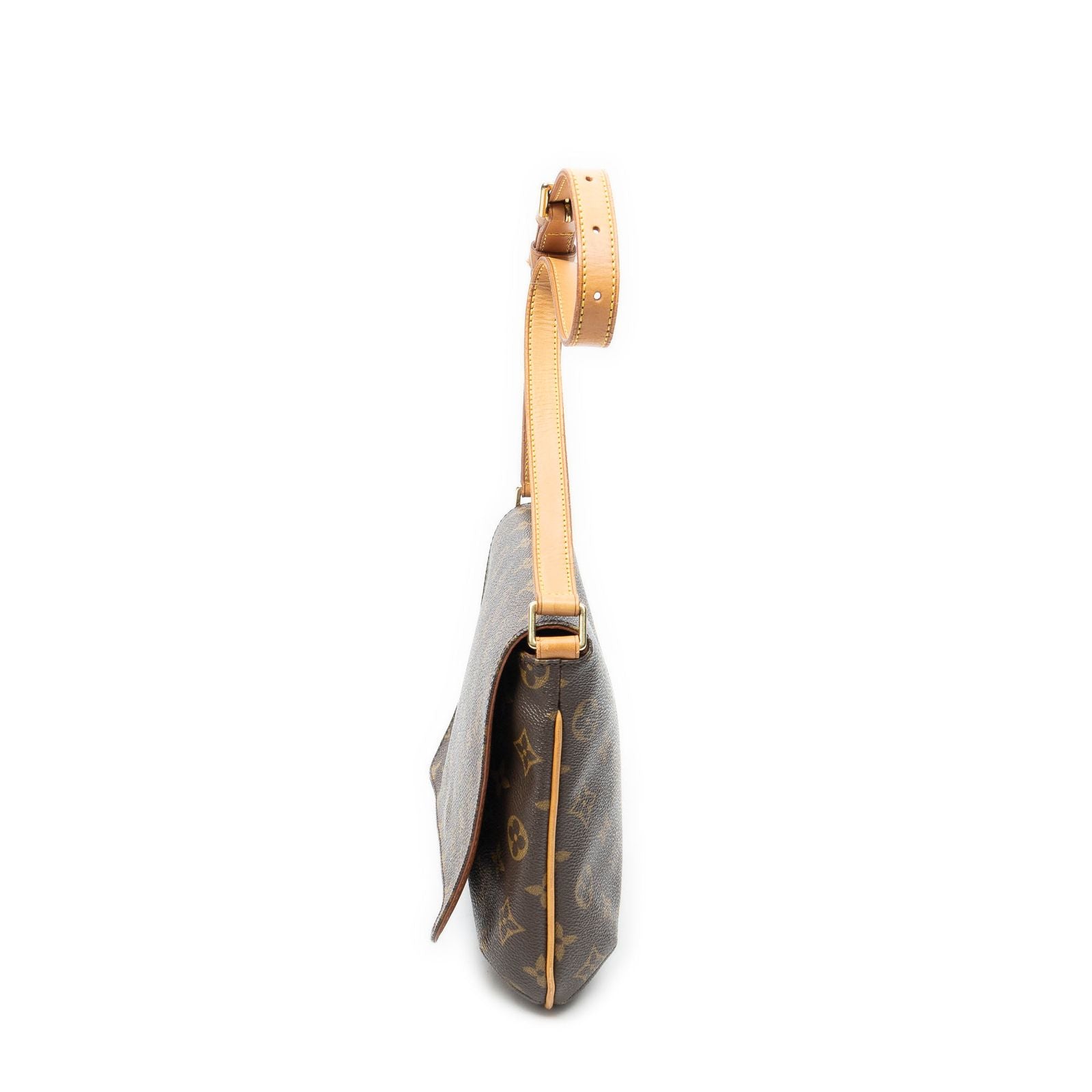 Louis Vuitton Musette Tango Brown Monogram Canvas Shoulder — view 3