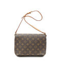 Louis Vuitton Musette Tango Brown Monogram Canvas Shoulder