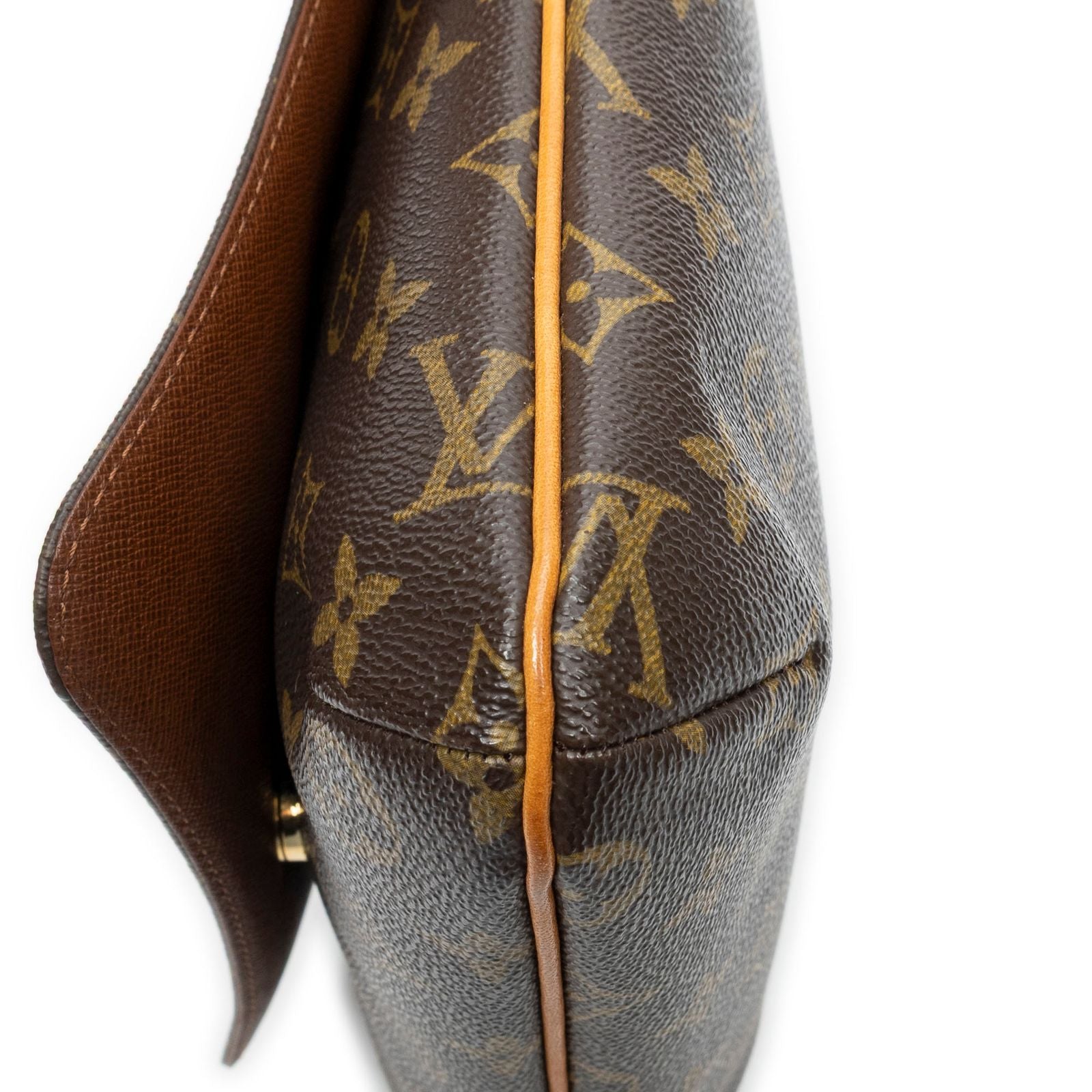 Louis Vuitton Musette Salsa Brown Monogram Canvas Shoulder — view 7