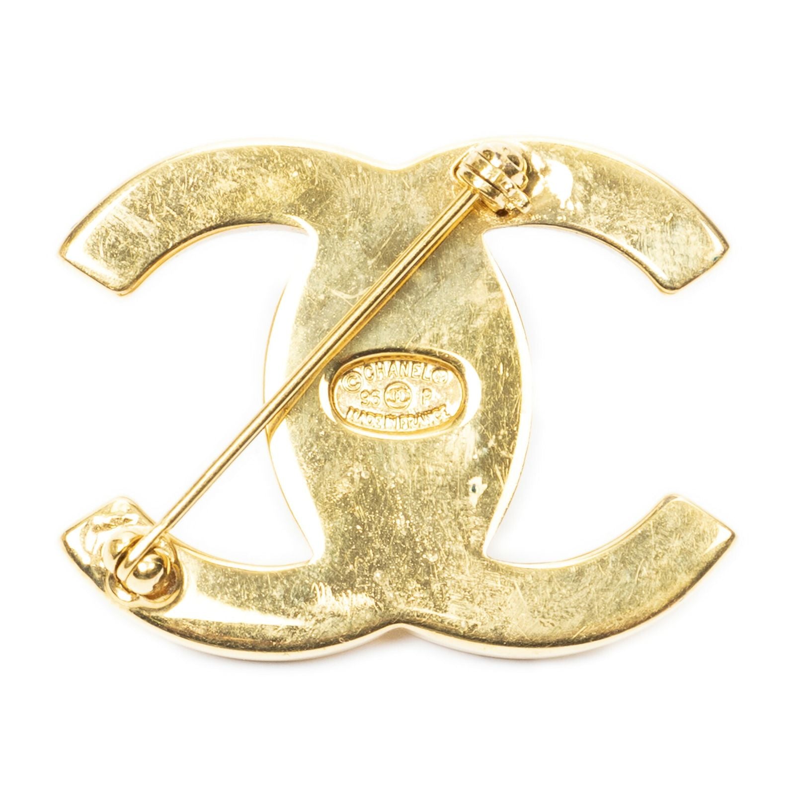 Chanel CC Turnlock Brooch — view 2