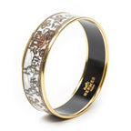 Hermes Enamel Bangle Bracelet