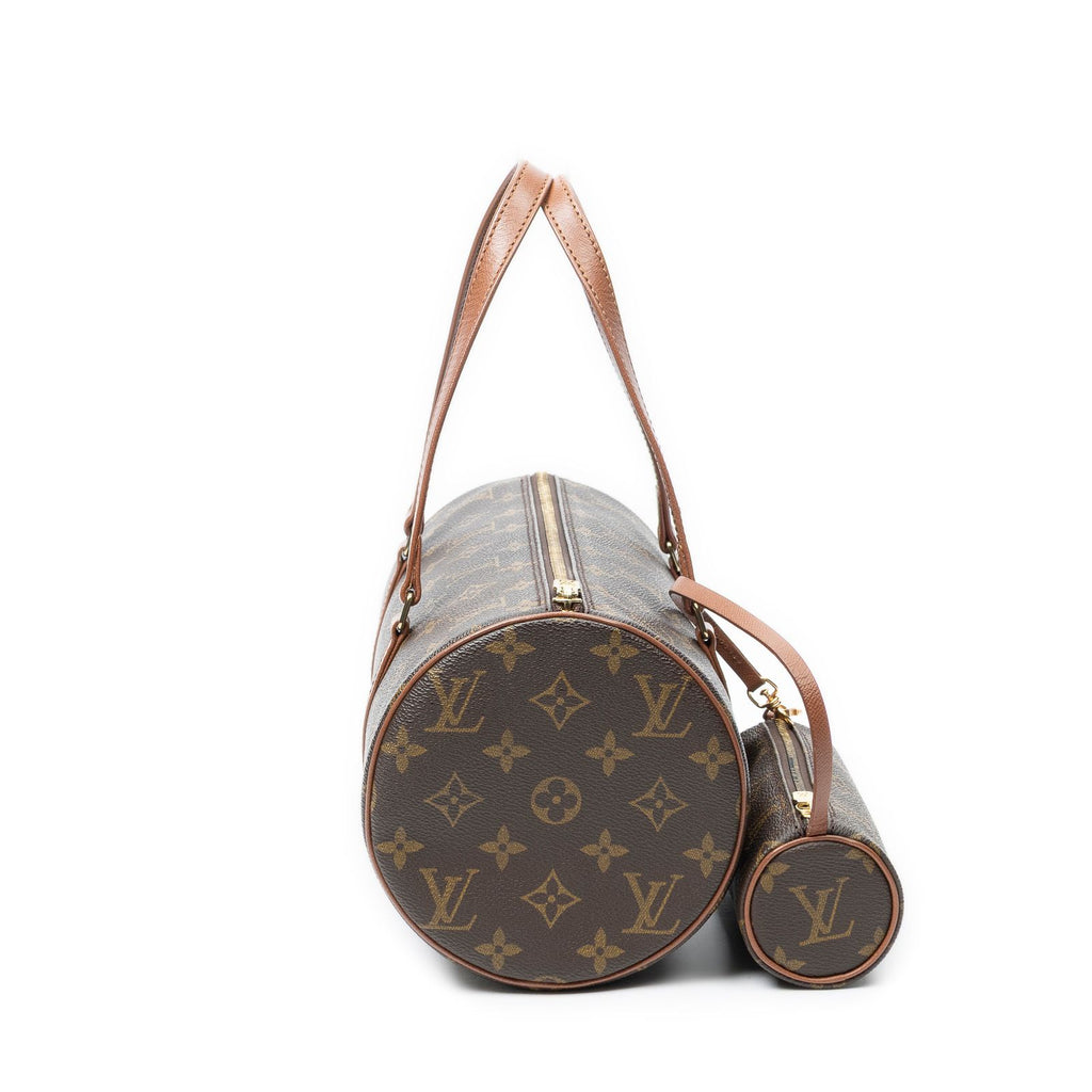 Louis Vuitton Papillon Brown Monogram Canvas Handbag — view 4