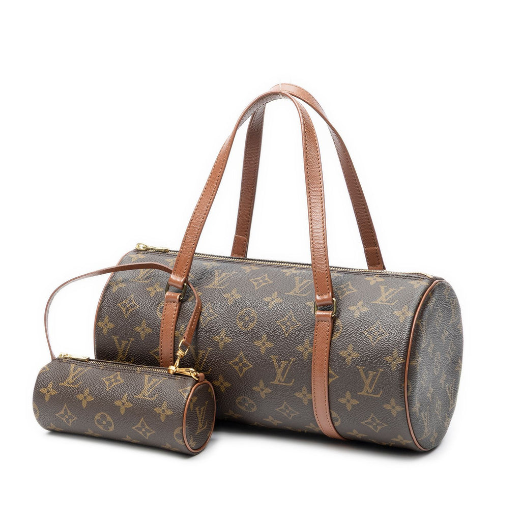 Louis Vuitton Papillon Brown Monogram Canvas Handbag — view 2