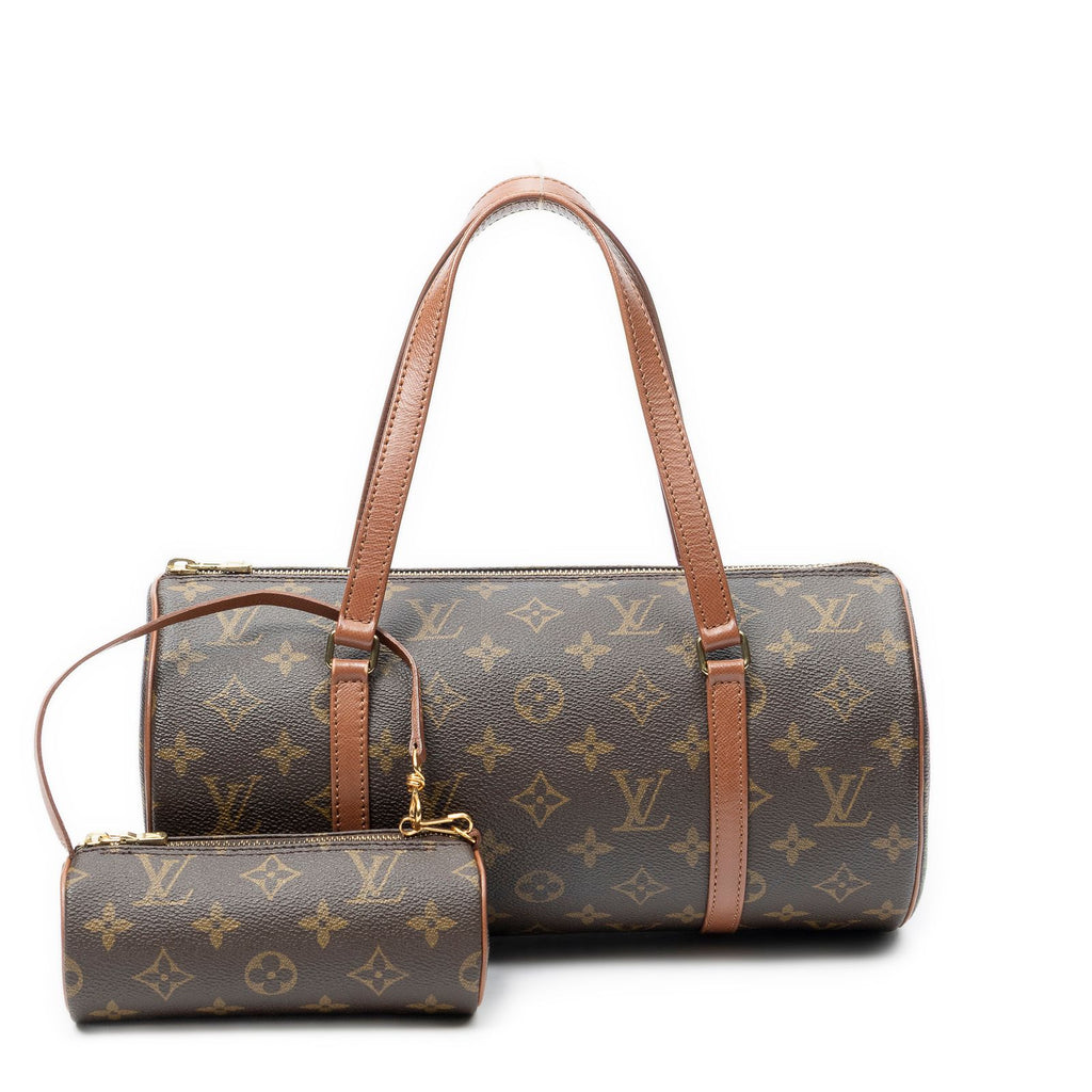 Louis Vuitton Papillon Brown Monogram Canvas Handbag