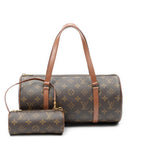 Louis Vuitton Papillon Brown Monogram Canvas Handbag
