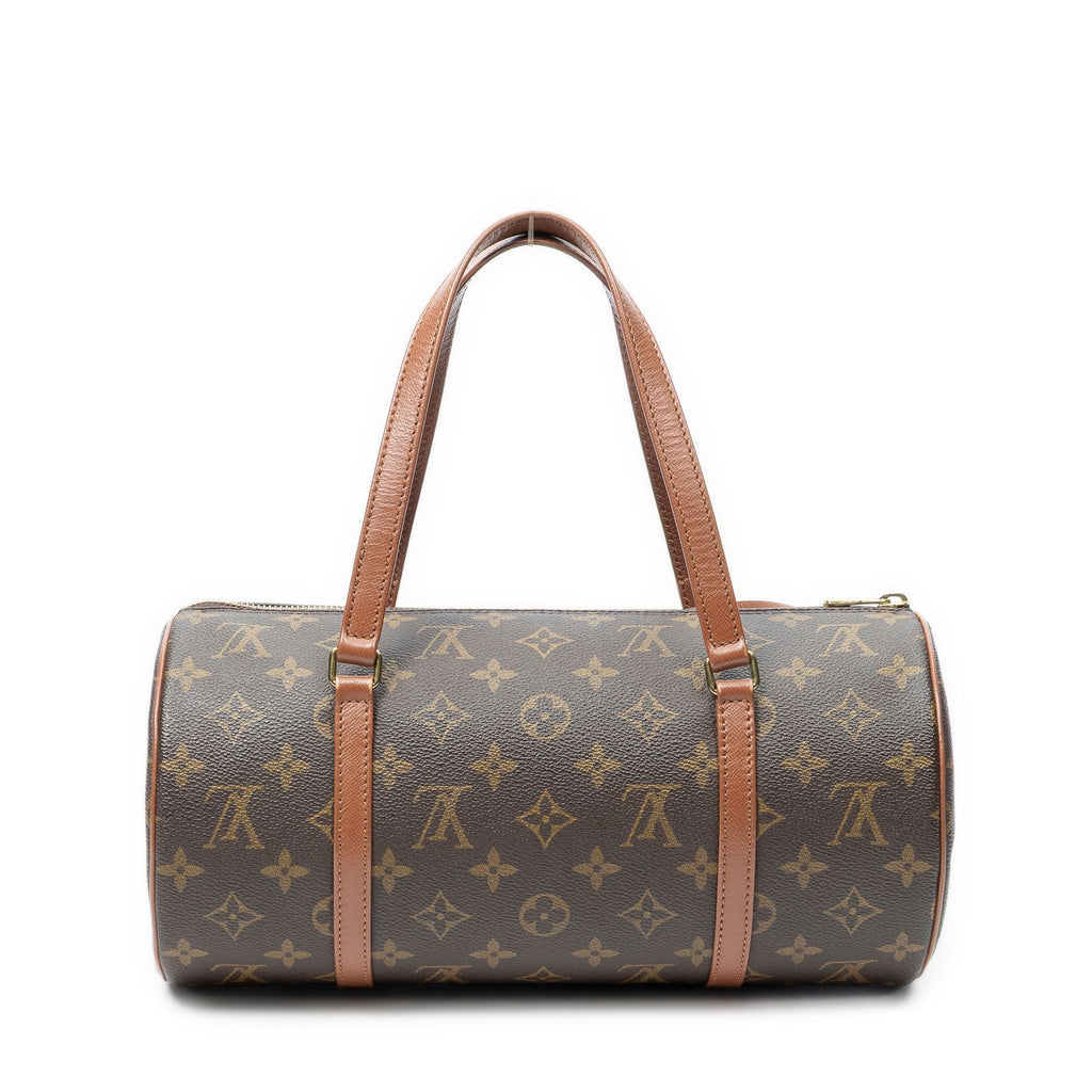 Louis Vuitton Papillon Brown Monogram Canvas Handbag — view 5