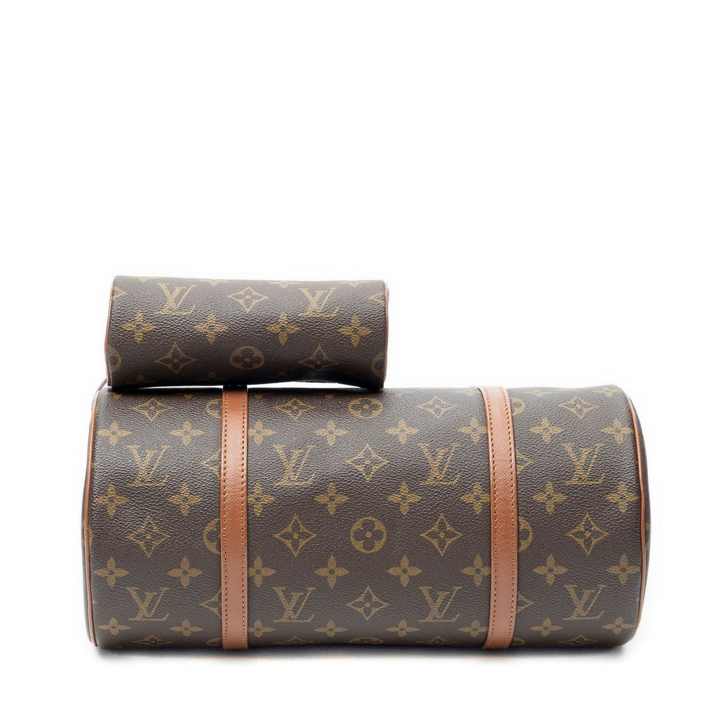 Louis Vuitton Papillon Brown Monogram Canvas Handbag — view 6