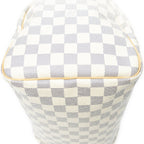 Louis Vuitton Speedy Ivory Damier Azur Handbag — view 8