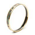Hermes Enamel Bangle Bracelet