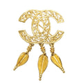 Chanel CC Dangle Brooch