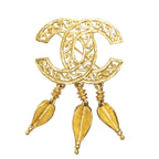 Chanel CC Dangle Brooch