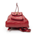 Gucci Minibumbu Backpack Red Calfskin Leather — view 6
