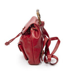 Gucci Minibumbu Backpack Red Calfskin Leather — view 3
