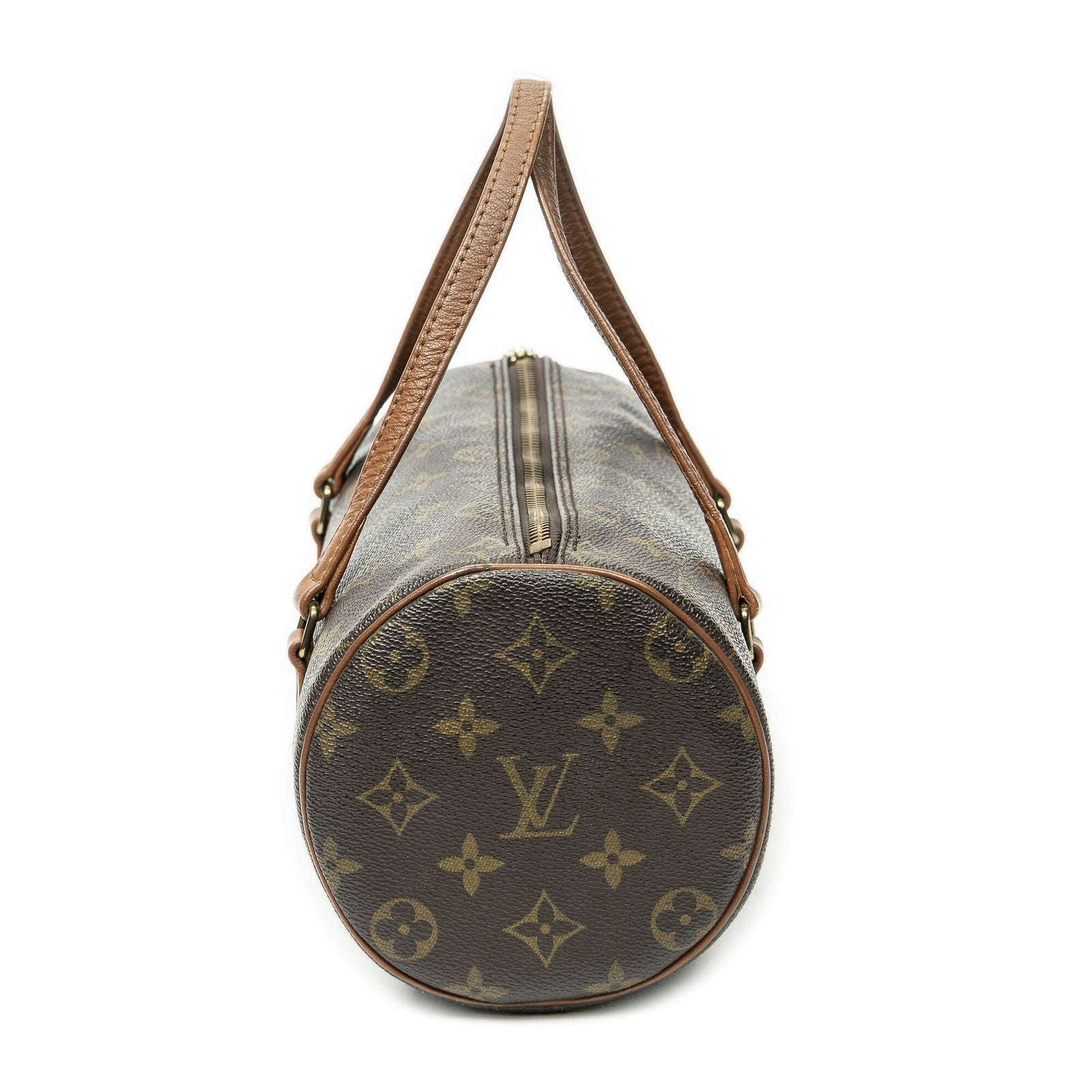 Louis Vuitton Papillon Brown Monogram Canvas Handbag — view 3