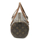 Louis Vuitton Papillon Brown Monogram Canvas Handbag — view 4