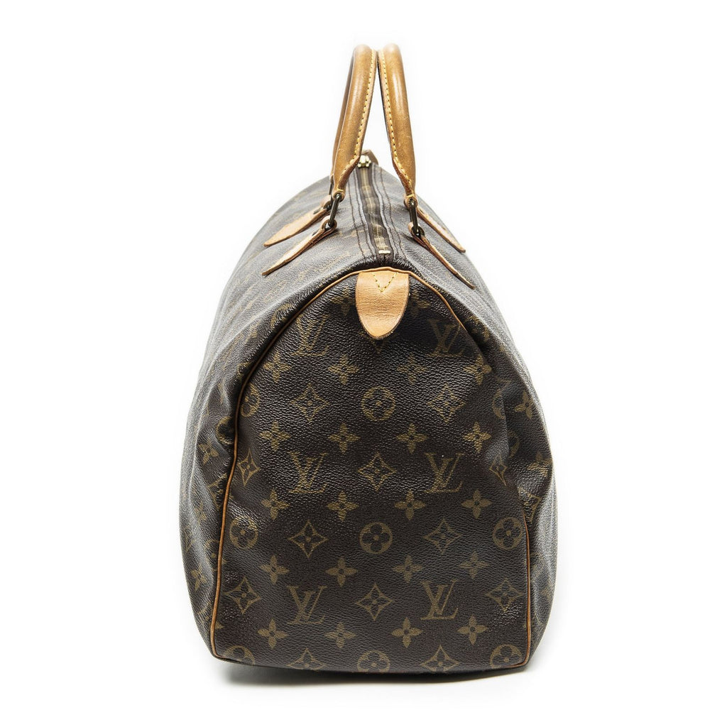 Louis Vuitton Speedy Brown Monogram Canvas Handbag — view 4
