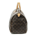 Louis Vuitton Speedy Brown Monogram Canvas Handbag — view 4