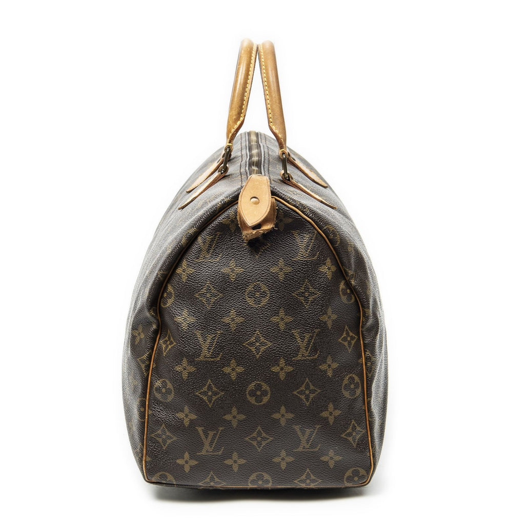 Louis Vuitton Speedy Brown Monogram Canvas Handbag — view 3