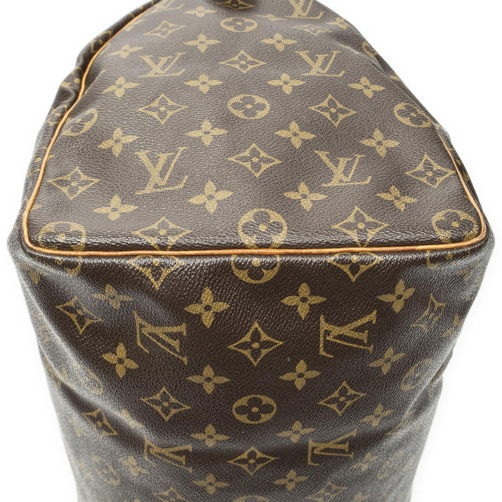 Louis Vuitton Speedy Brown Monogram Canvas Handbag — view 8