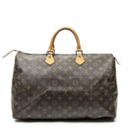 Louis Vuitton Speedy Brown Monogram Canvas Handbag — view 5