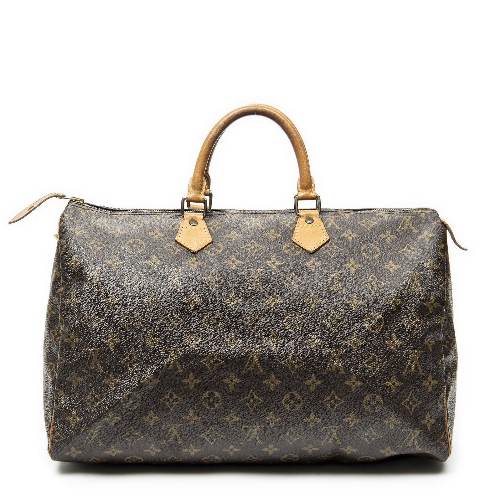 Louis Vuitton Speedy Brown Monogram Canvas Handbag — view 5