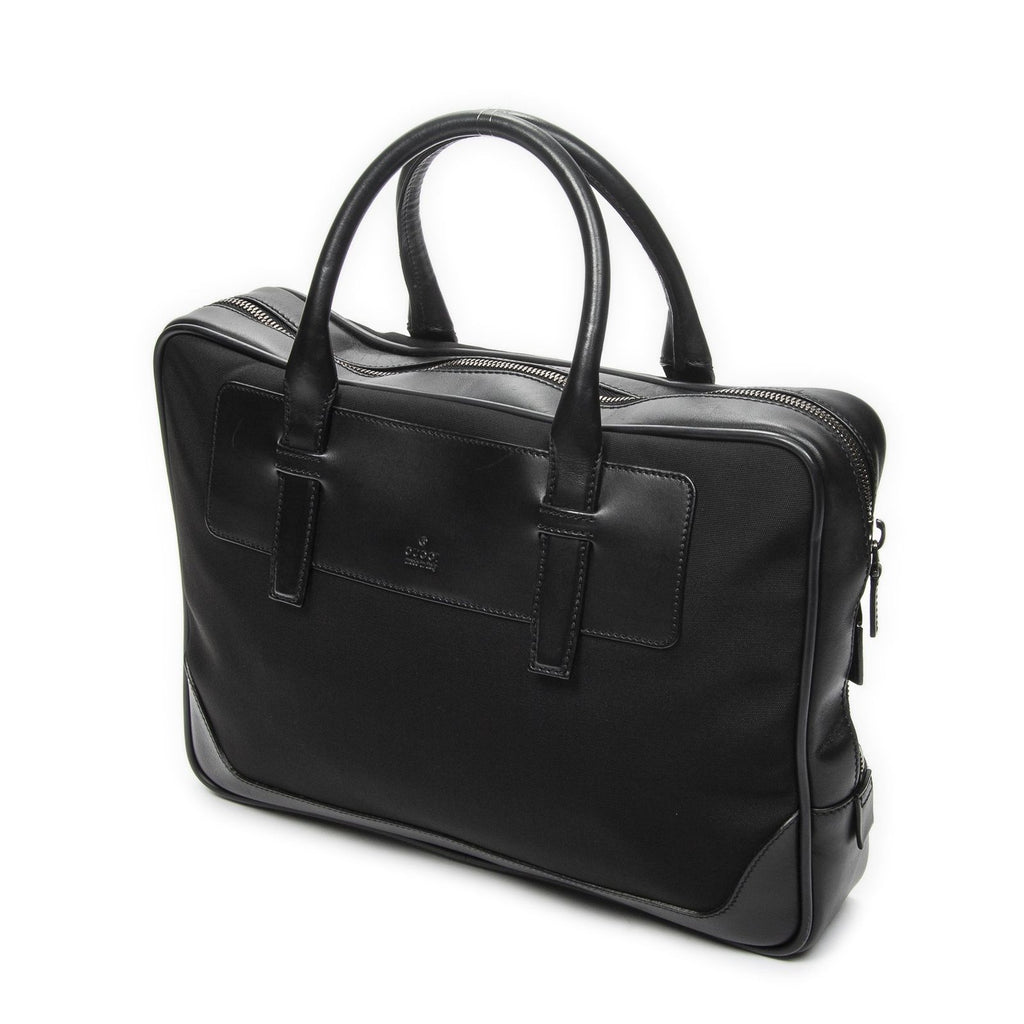 Gucci Business Bag Black Nylon Canvas — view 2