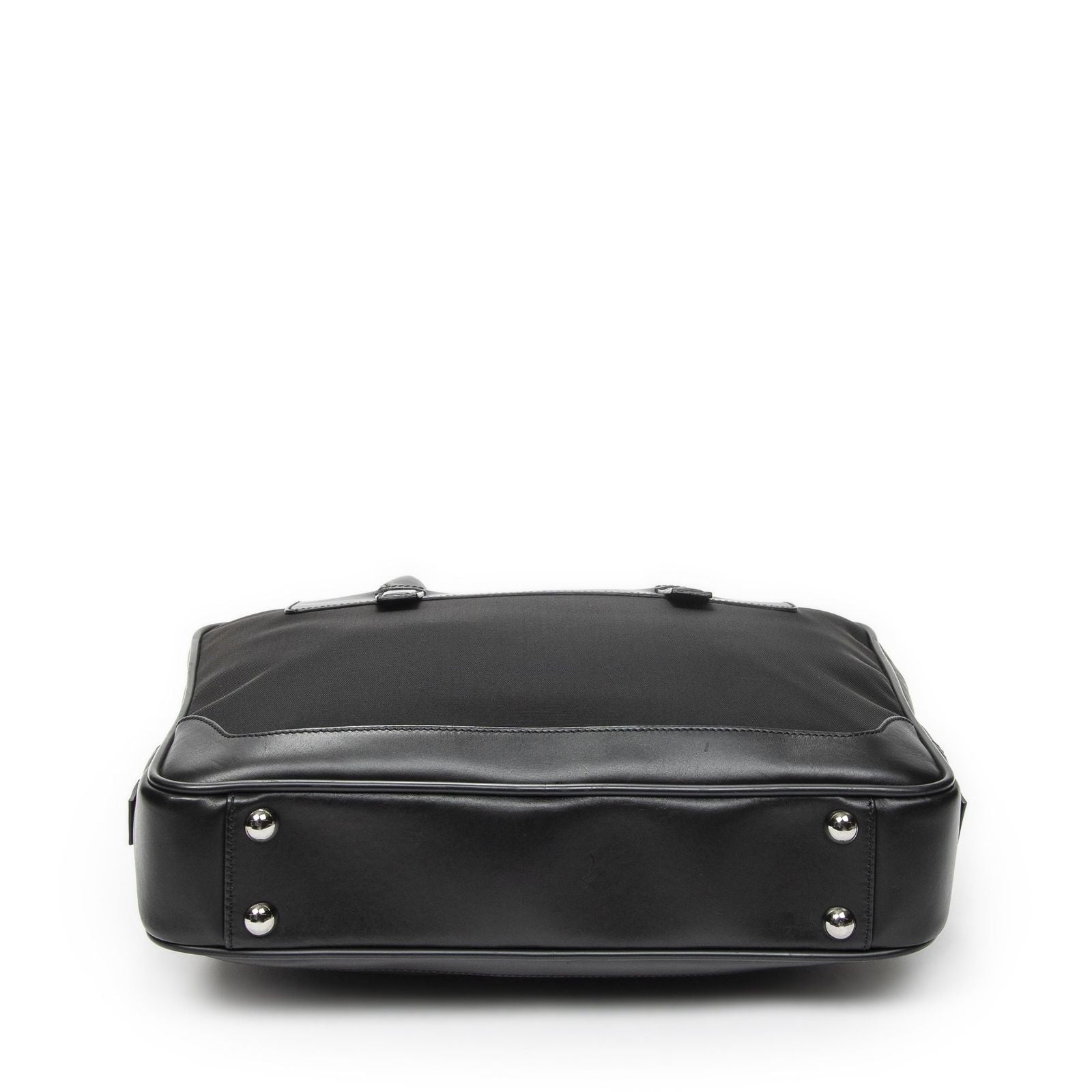 Gucci Business Bag Black Nylon Canvas — view 6