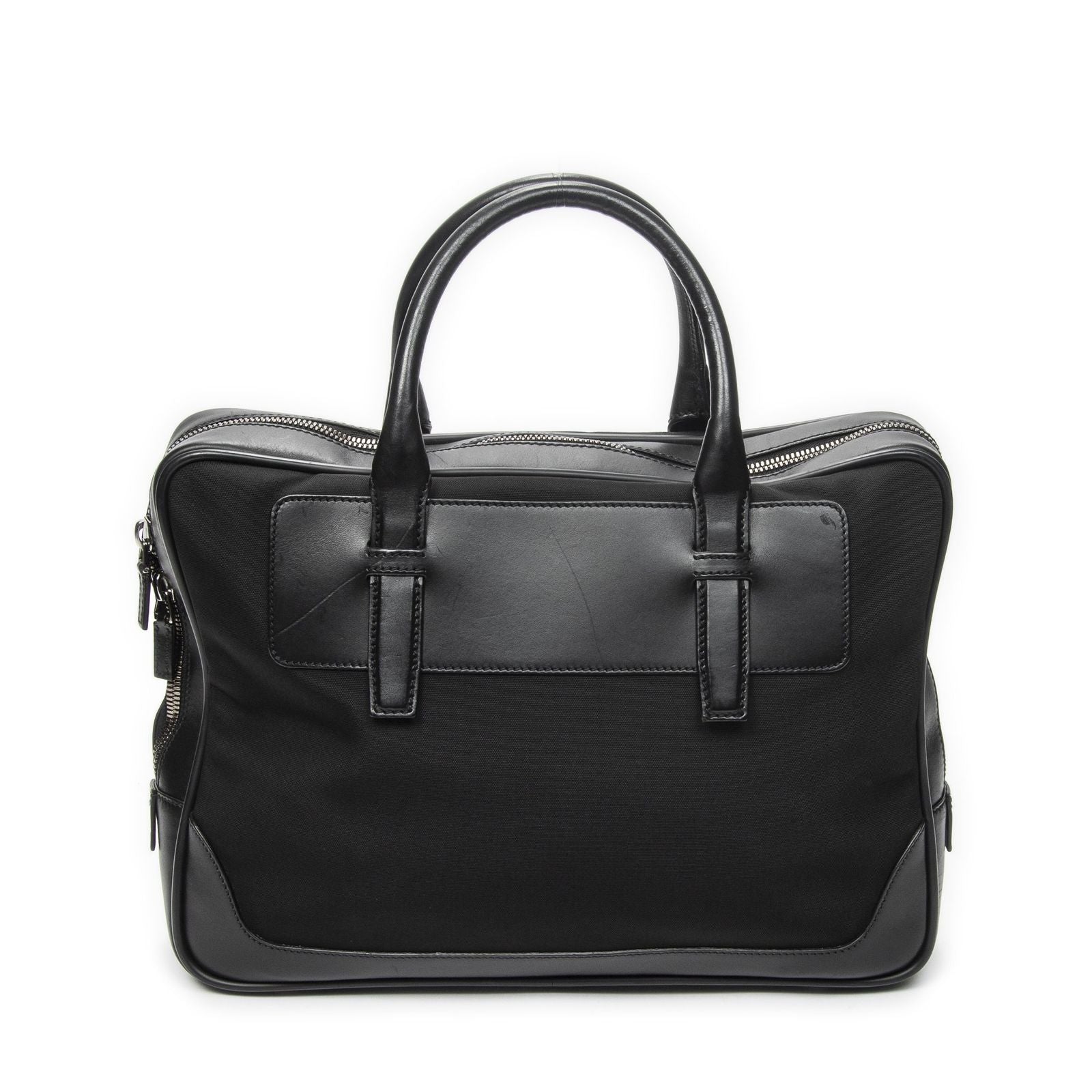 Gucci Business Bag Black Nylon Canvas — view 5