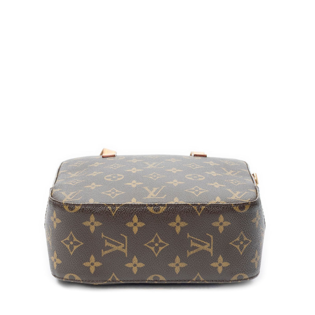 Louis Vuitton Brown Monogram Canvas Handbag — view 6