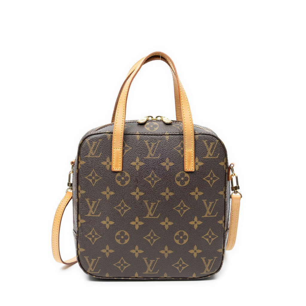 Louis Vuitton Brown Monogram Canvas Handbag
