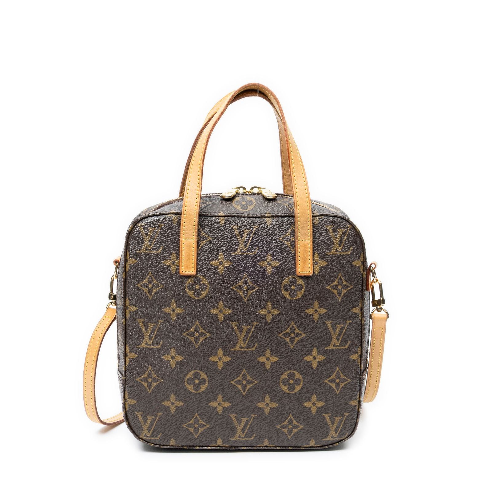Louis Vuitton Brown Monogram Canvas Handbag
