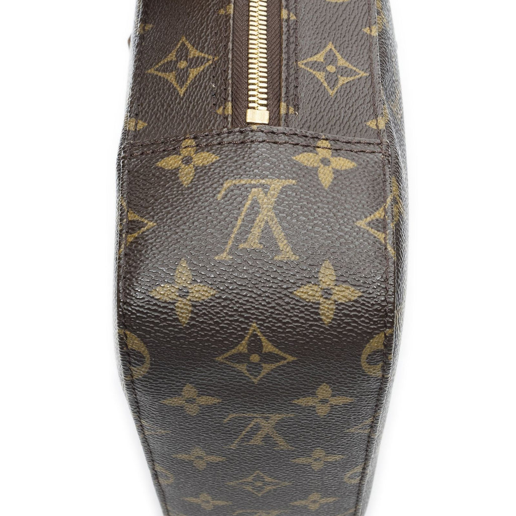 Louis Vuitton Brown Monogram Canvas Handbag — view 7