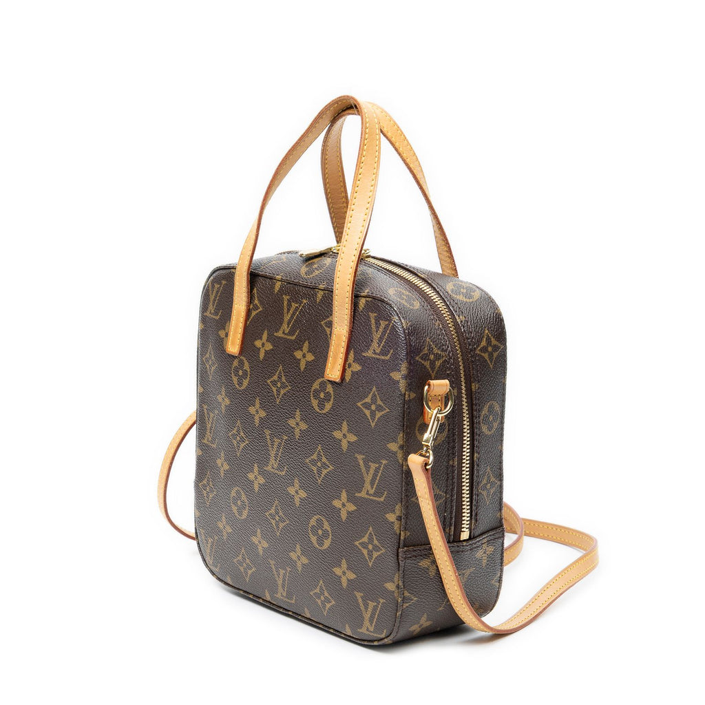 Louis Vuitton Brown Monogram Canvas Handbag — view 2