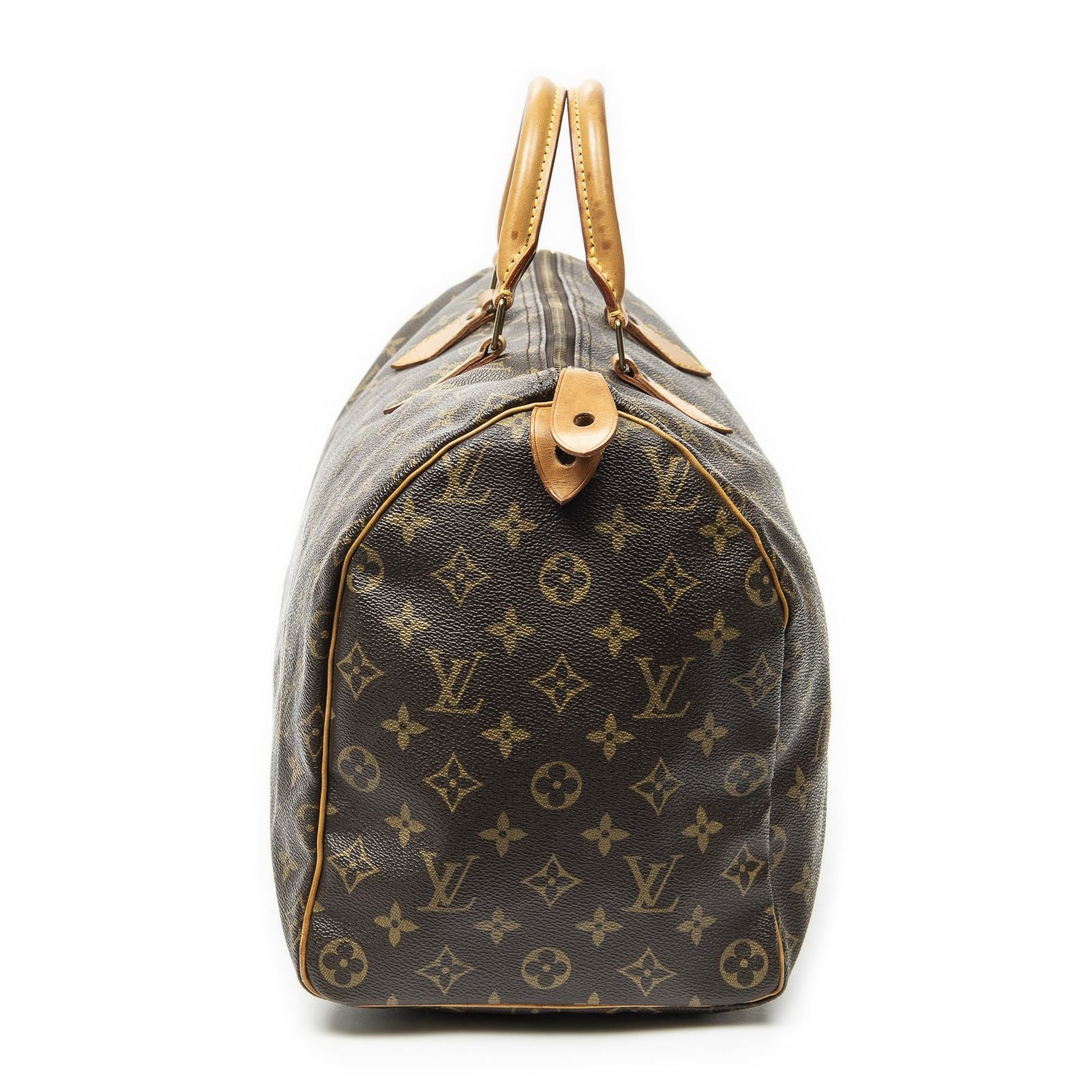 Louis Vuitton Speedy Brown Monogram Canvas Handbag — view 3
