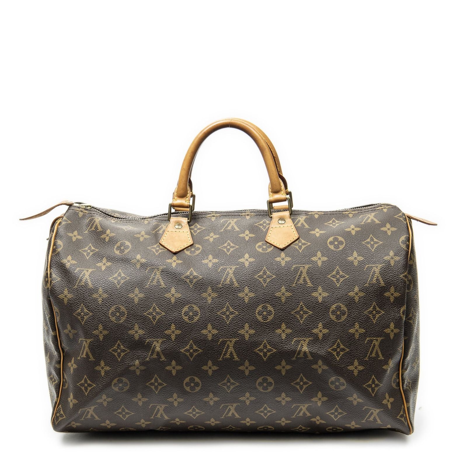 Louis Vuitton Speedy Brown Monogram Canvas Handbag — view 5