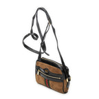 Gucci Vintage Web Mini Ophidia Tan Black Suede Leather Shoulder — view 2