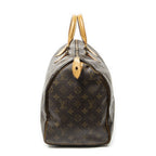 Louis Vuitton Speedy Brown Monogram Canvas Handbag — view 3