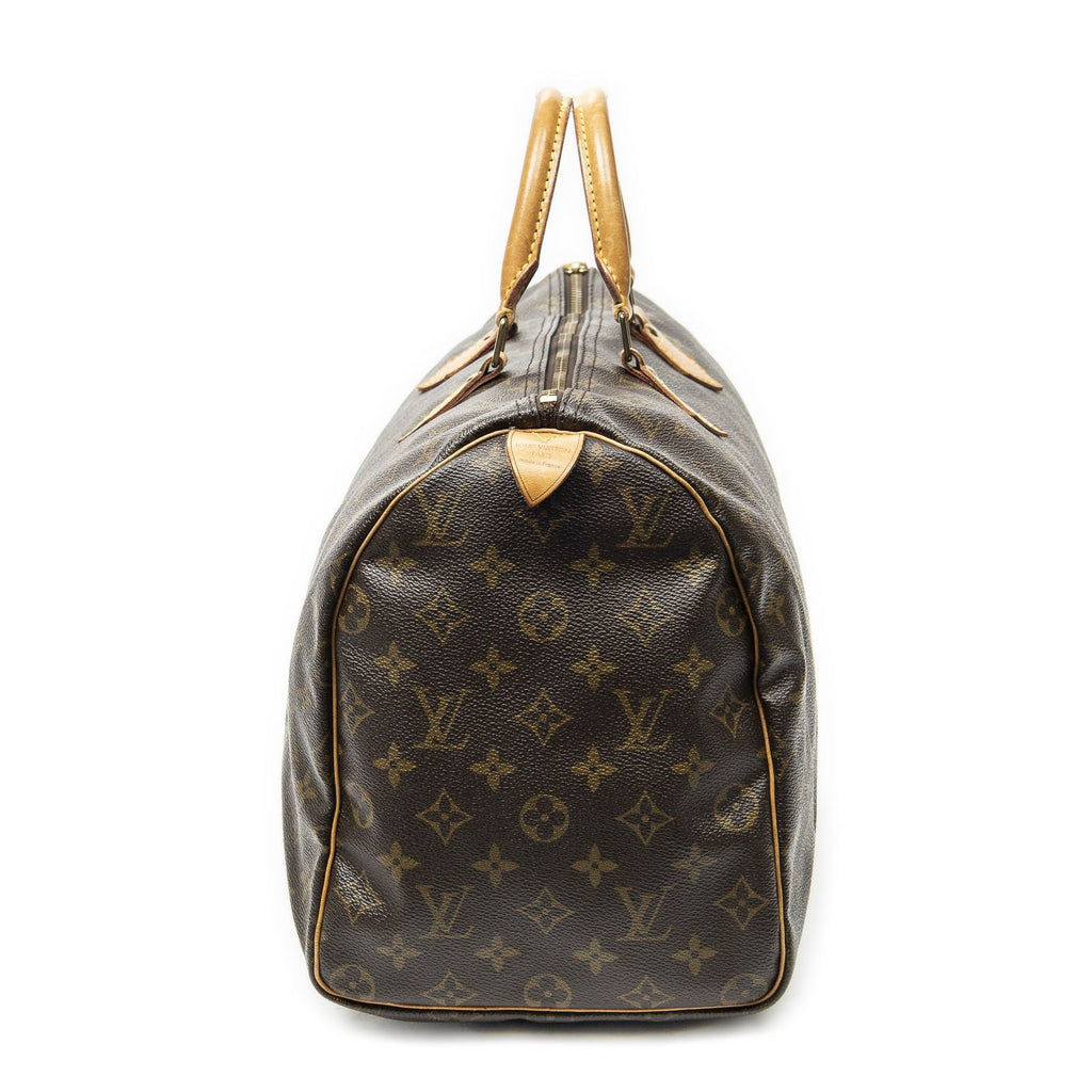Louis Vuitton Speedy Brown Monogram Canvas Handbag — view 4