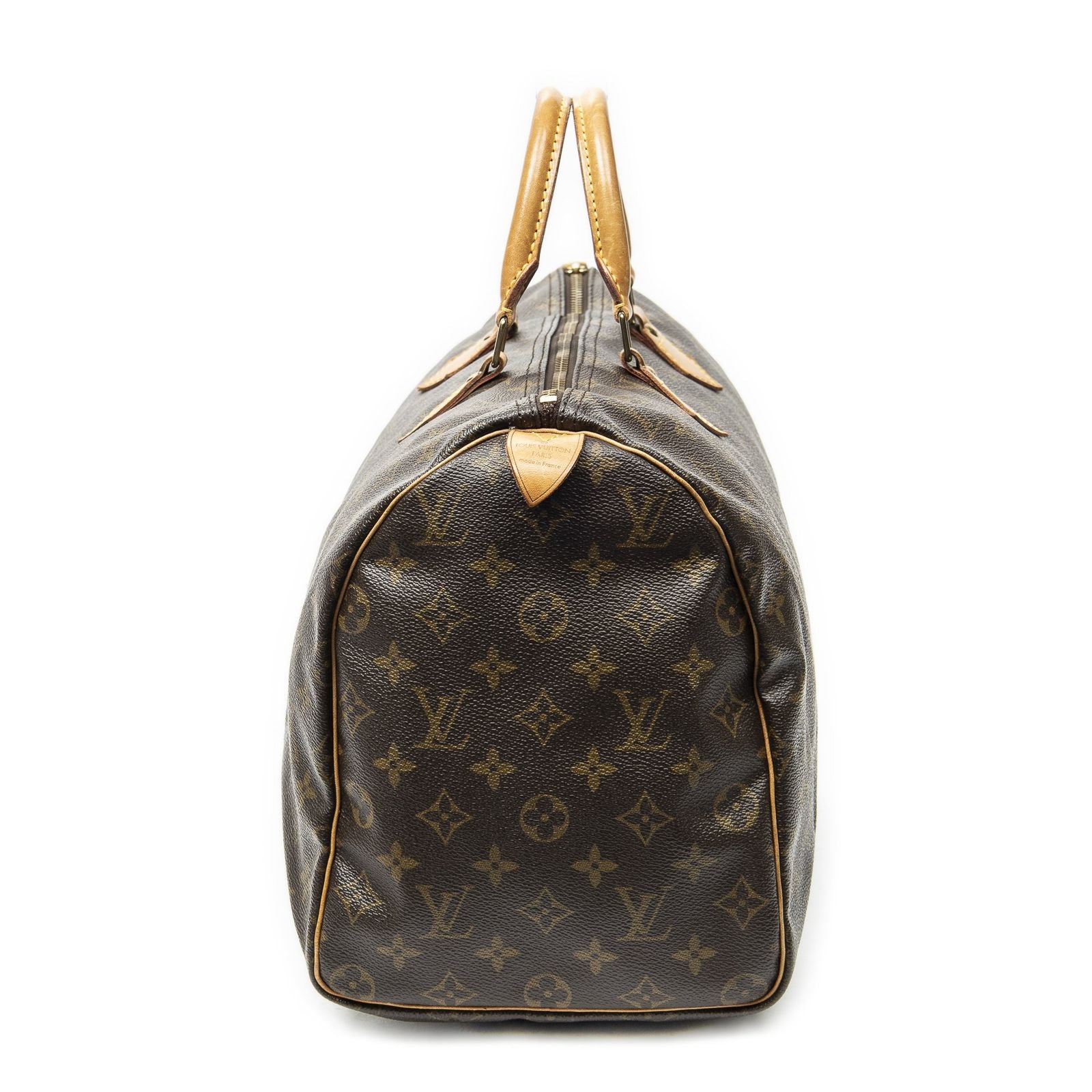 Louis Vuitton Speedy Brown Monogram Canvas Handbag — view 4