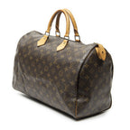 Louis Vuitton Speedy Brown Monogram Canvas Handbag — view 2