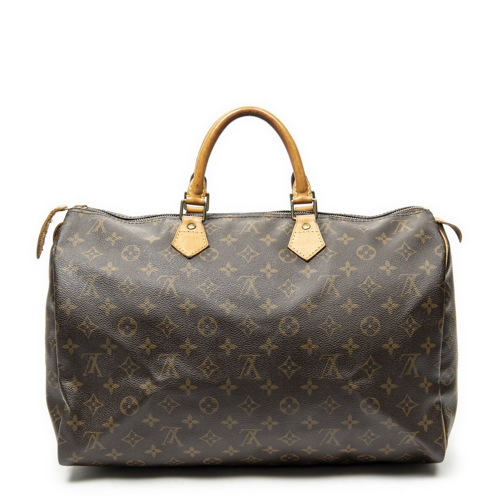 Louis Vuitton Speedy Brown Monogram Canvas Handbag — view 5