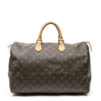 Louis Vuitton Speedy Brown Monogram Canvas Handbag