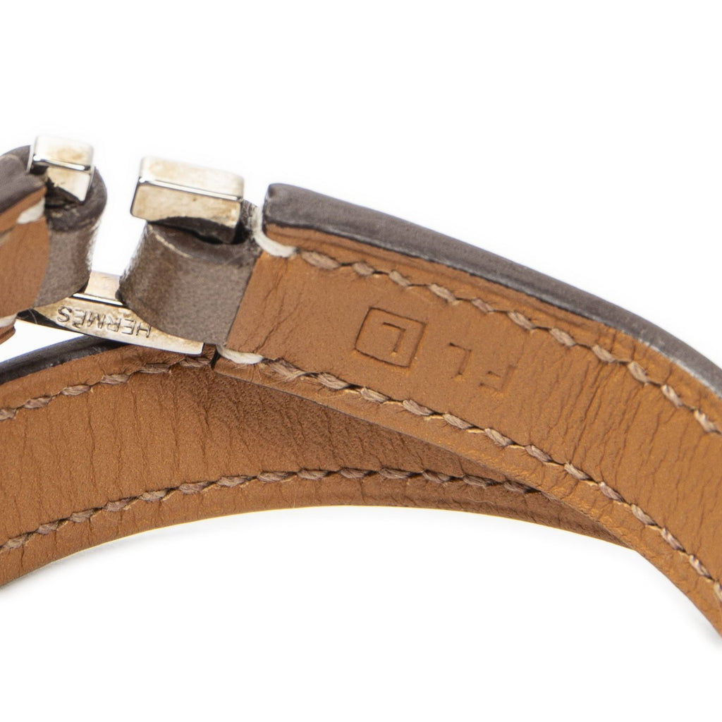 Hermes Rivale Double Bracelet Leather — view 3