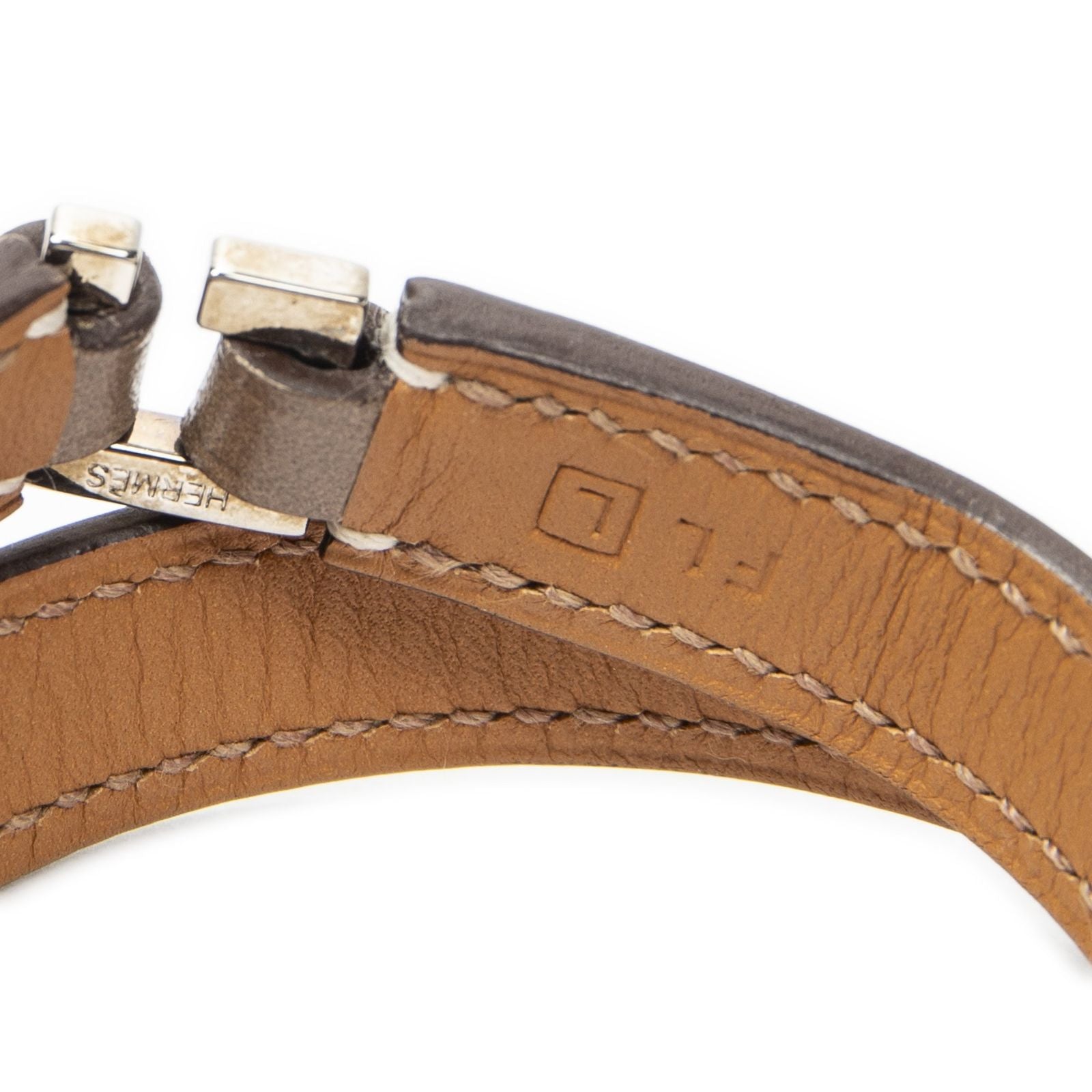 Hermes Rivale Double Bracelet Leather — view 3