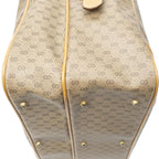 Gucci Vintage Flap Messenger Tan Black Canvas — view 8