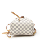 Louis Vuitton Sperone Ivory Damier Azur Handbag — view 6