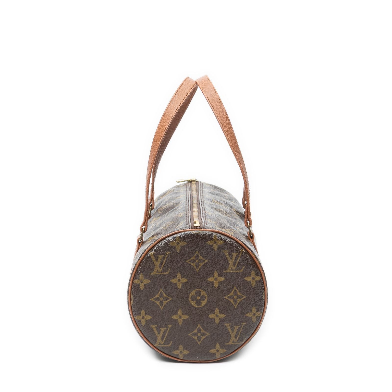 Louis Vuitton Papillon Brown Monogram Canvas Handbag — view 3