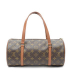Louis Vuitton Papillon Brown Monogram Canvas Handbag — view 5